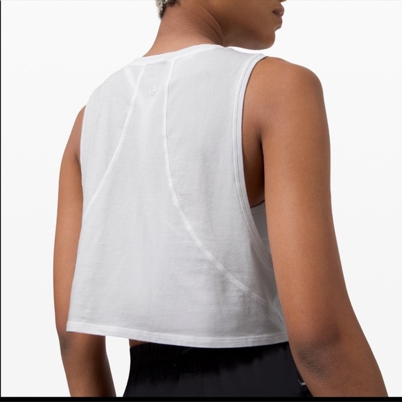 Lululemon Muscle Love Crop Tank Top Graphic - Picture 2 of 8
